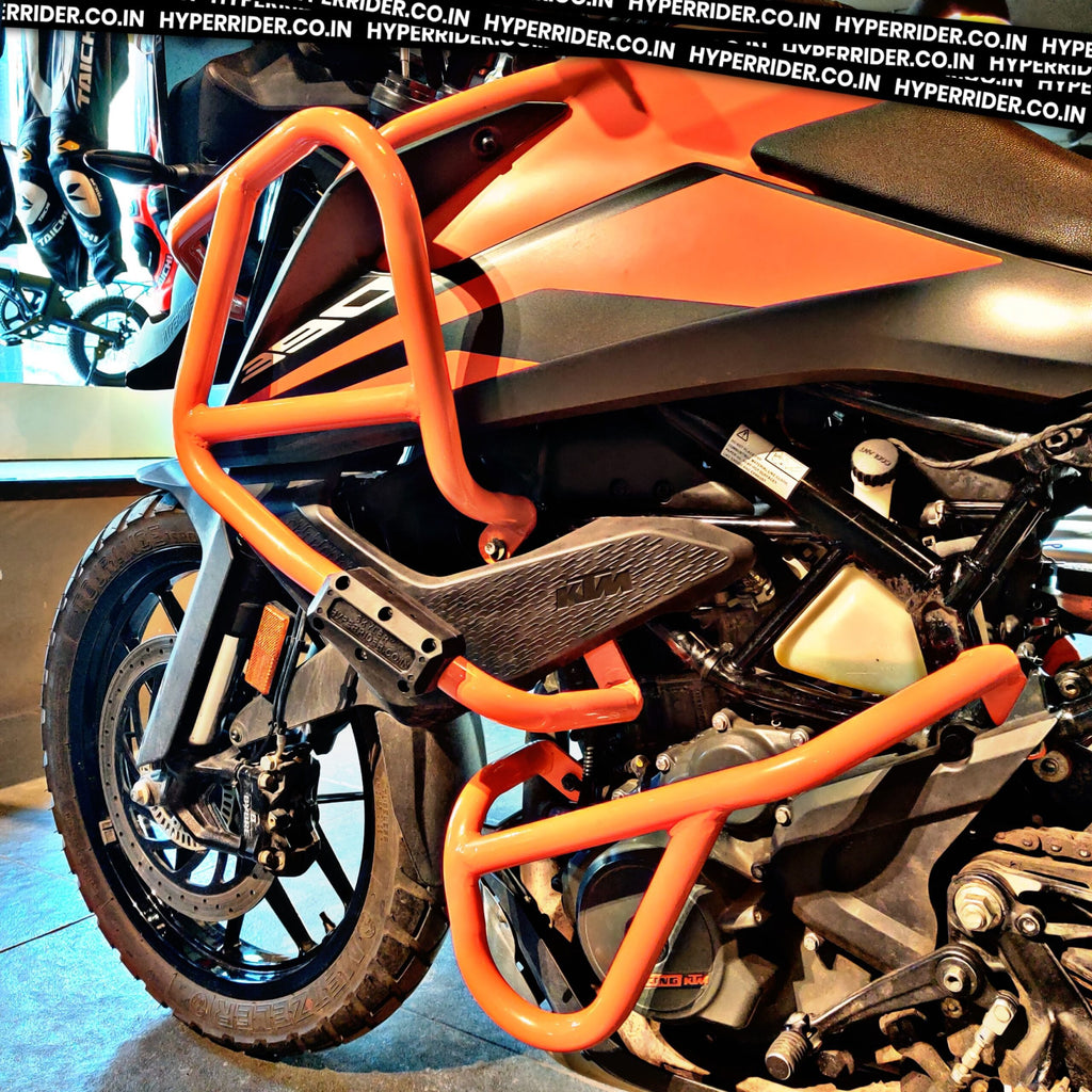 Hyperrider KTM Adventure 390 250 Crash Guard Type 2 Orange (HRADV021S)