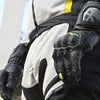 Viaterra Grid MK3 Full Gauntlet Motorcycle Riding Gloves (Yellow)