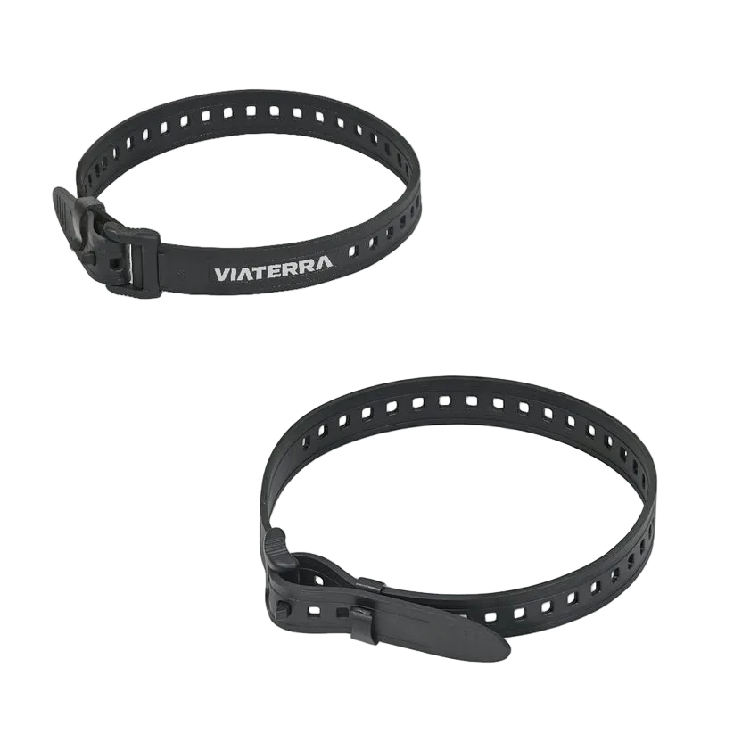 ViaTerra Pronto Straps Set of 2 (Black)