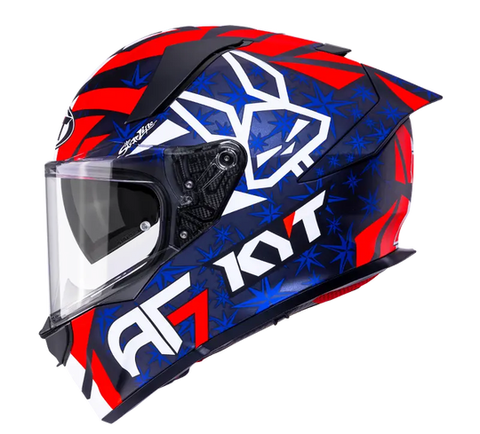 KYT R2R Pro Fernandez 2025 Replica Matt Blue Helmet