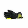 DSG Race Pro V1 Gloves (Black Yellow Fluro White)