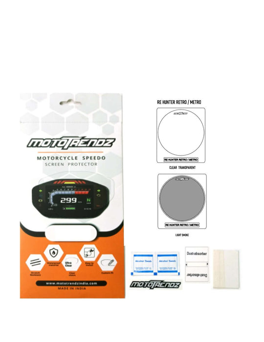 Mototrendz Speedo Screen Protector Royal Enfield Hunter