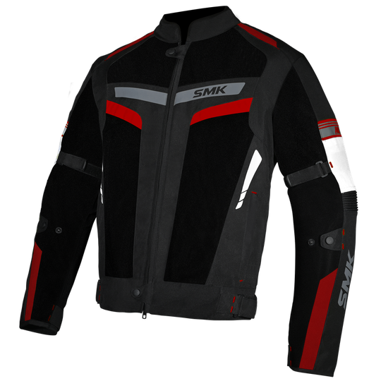 SMK Inifinity Rush Riding Jacket (Black Red)