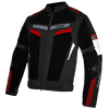 SMK Inifinity Rush Riding Jacket (Black Red)