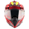 AXOR XCross Dual Visor Orbit Gloss Red Black Helmet