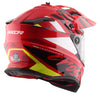 AXOR XCross Dual Visor Orbit Gloss Red Black Helmet