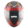 AXOR Apex Ascetic Gloss Red Grey Helmet