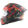 AXOR Apex Ascetic Gloss Red Grey Helmet