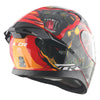 AXOR Apex Ascetic Gloss Red Grey Helmet