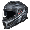 SMK Agnar Revv Gloss Grey Black (GL662) Helmet