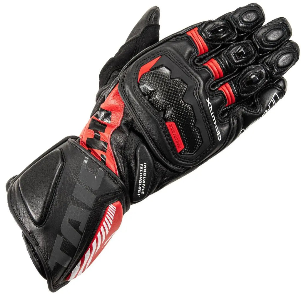 RS Taichi GP WRX Racing Gloves (Black Red)