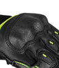 Rynox Tornado Pro 4 Gloves Carbon Edition (Black Hi Viz Green)