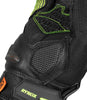 Rynox Tornado Pro 4 Gloves Carbon Edition (Black Hi Viz Green)