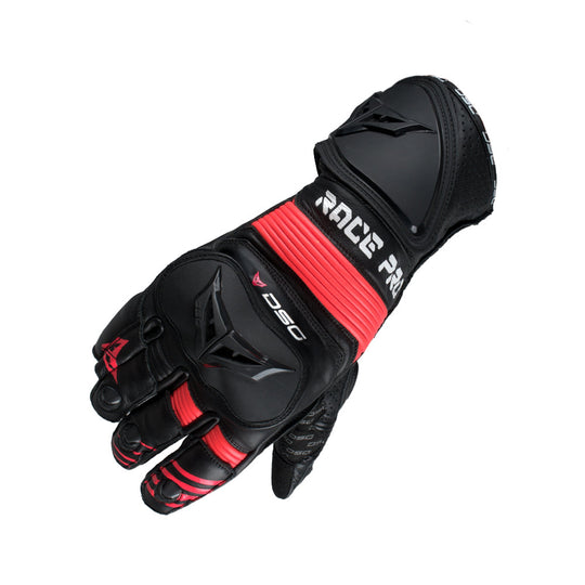 DSG Race Pro Sport Gloves (Black Red)