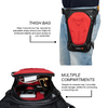 DSG Alpha Thigh Bag (Black Red)
