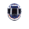 MT Thunder 3 SV Spoiler Blaze C14 Gloss White Blue Orange Helmet