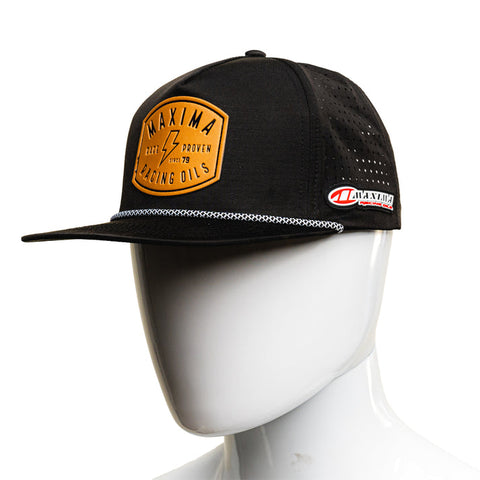 Maxima Ripster Leather Patch Cap (10-10136H)