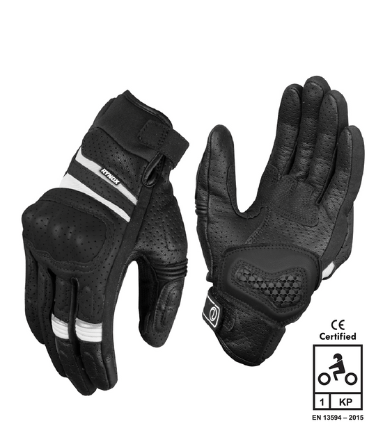 Rynox AIR GT SP Gloves (Black White)