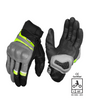 Rynox AIR GT SP Gloves (Grey Hi-Viz Green)
