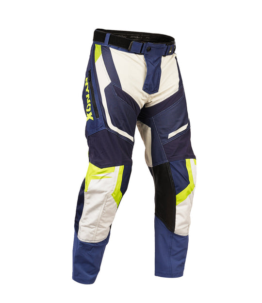 Rynox Dune Neo Offroad Pants (Blue Hi Viz Green)