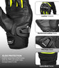 Rynox Striker GT Gloves (Black Hi Viz Green)