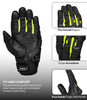 Rynox Striker GT Gloves (Black Hi Viz Green)