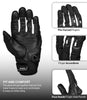 Rynox Striker GT Gloves (Black White)