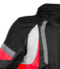 Rynox Tornado Pro 4 Riding Jacket CE Certified A Class (Black Red)