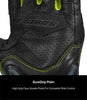 Rynox AIR GT2 Gloves (Black Hi Viz Green)