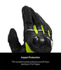 Rynox AIR GT2 Gloves (Black Hi Viz Green)