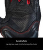 Rynox AIR GT2 Gloves (Black Red)