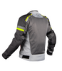 Rynox Air GT 4 Riding Jacket CE Certified Class A (Grey Hi Viz Green)