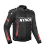 Rynox Apex Evo Riding Jacket CE Certified Class AA (Black Red)