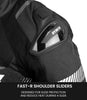 Rynox Apex Evo Riding Jacket CE Certified Class AA (Black White)