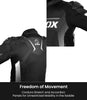 Rynox Apex Evo Riding Jacket CE Certified Class AA (Black White)