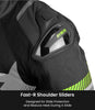 Rynox Apex Evo Riding Jacket CE Certified Class AA (Black Hi Viz Green)