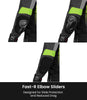 Rynox Apex Evo Riding Jacket CE Certified Class AA (Black Hi Viz Green)