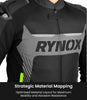 Rynox Apex Evo Riding Jacket CE Certified Class AA (Black Hi Viz Green)
