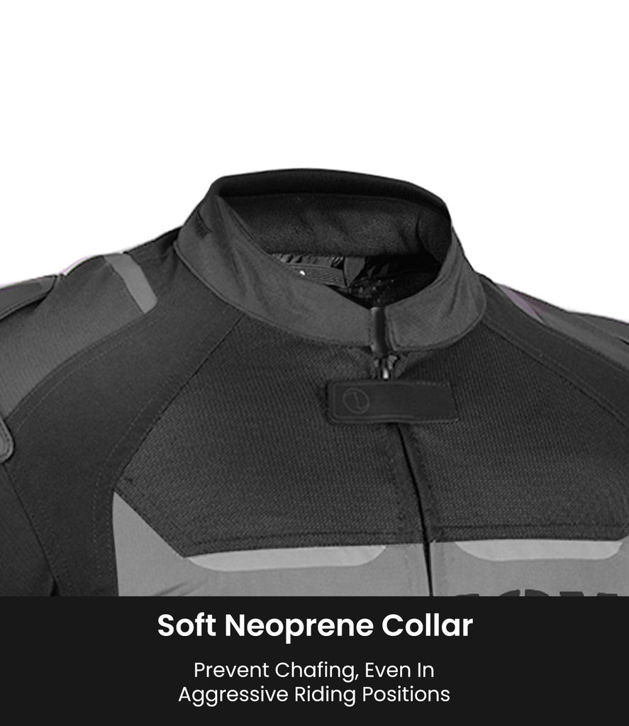 Rynox Apex Evo Riding Jacket CE Certified Class AA (Black Hi Viz Green ...