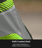 Rynox Apex Evo Riding Jacket CE Certified Class AA (Black Hi Viz Green)