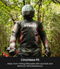 Rynox Apex Evo Riding Jacket CE Certified Class AA (Black Red)