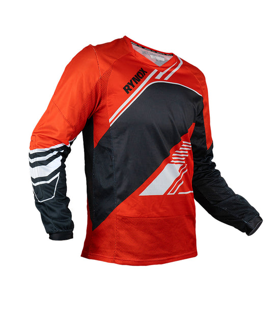 Rynox Frontier Pro Offroad Jersey (Red Black)