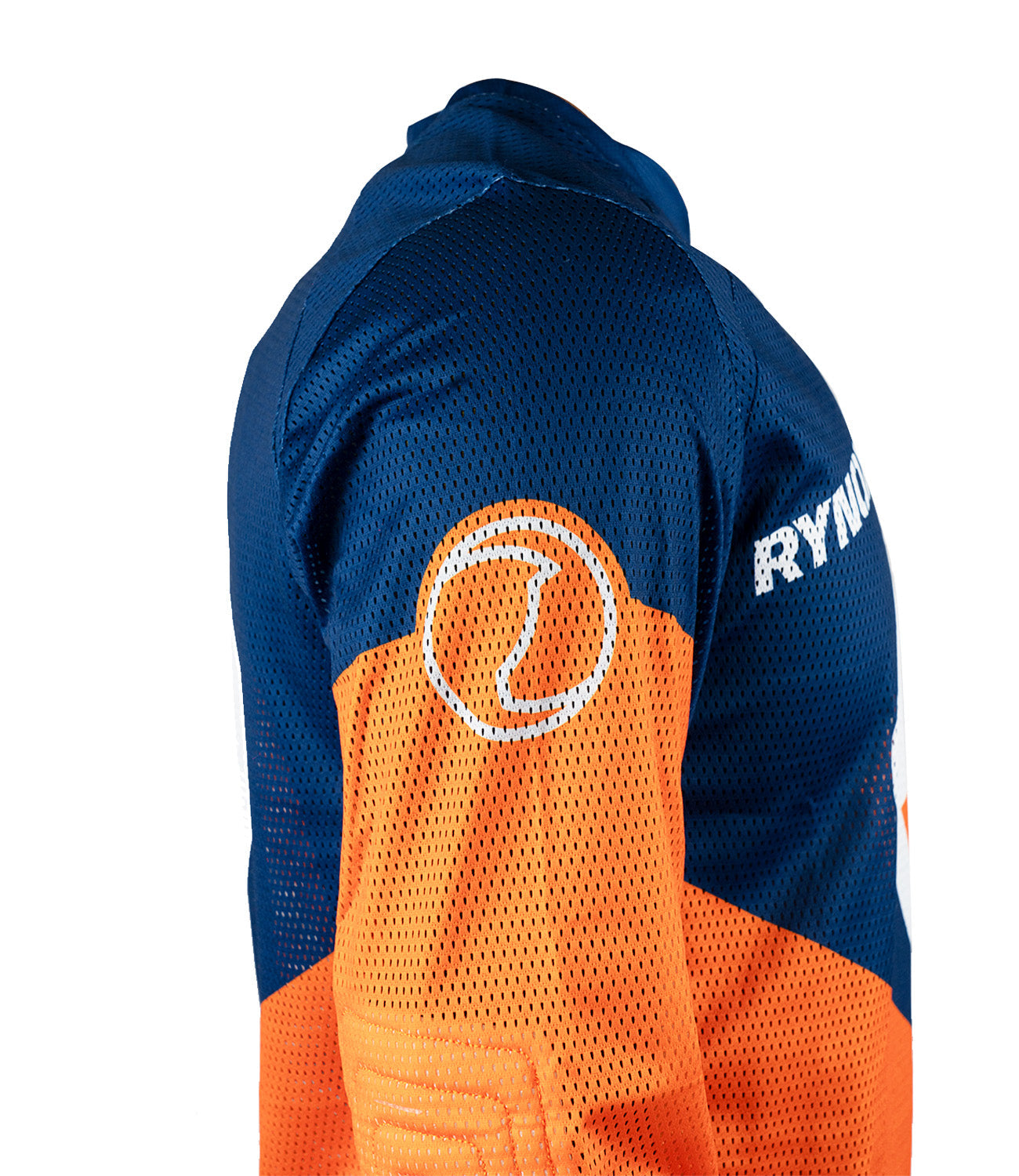 Rynox Switchback Neo Offroad Jersey (Hi Viz Orange Blue) Moto Central