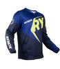 Rynox Switchback Neo Offroad Jersey (Blue Hi Viz Green)