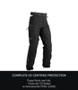 Rynox Outlander Pro Pants CE Certified AA Class (All Black) - Moto Central