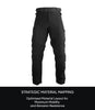 Rynox Outlander Pro Pants CE Certified AA Class (All Black) - Moto Central