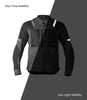 Rynox Outlander Pro Jacket CE Certified Class AA (All Black) - Moto Central