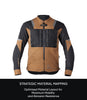 Rynox Outlander Pro Jacket CE Certified Class AA (Brown Black) - Moto Central