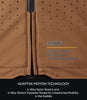 Rynox Outlander Pro Jacket CE Certified Class AA (Brown Black) - Moto Central