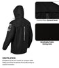 Rynox H2GO Pro 4 Rain Jacket (Black)